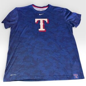 Nike Blue Texas Rangers Dri-FIT Jersey